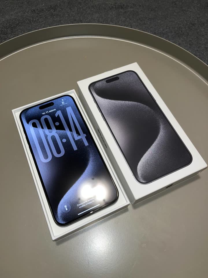 iPhone 15 Pro Max Black Titanium 256GB