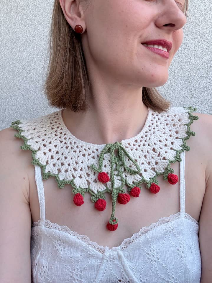 Воротнички ручной работы 🤩
