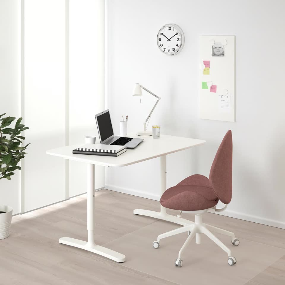 Стол IKEA BEKANT, 120*80, полный комплект