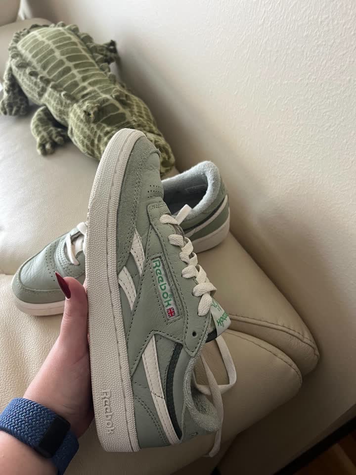Кеды reebok club c revenge в красивом цвете матчи р-р 37 eur