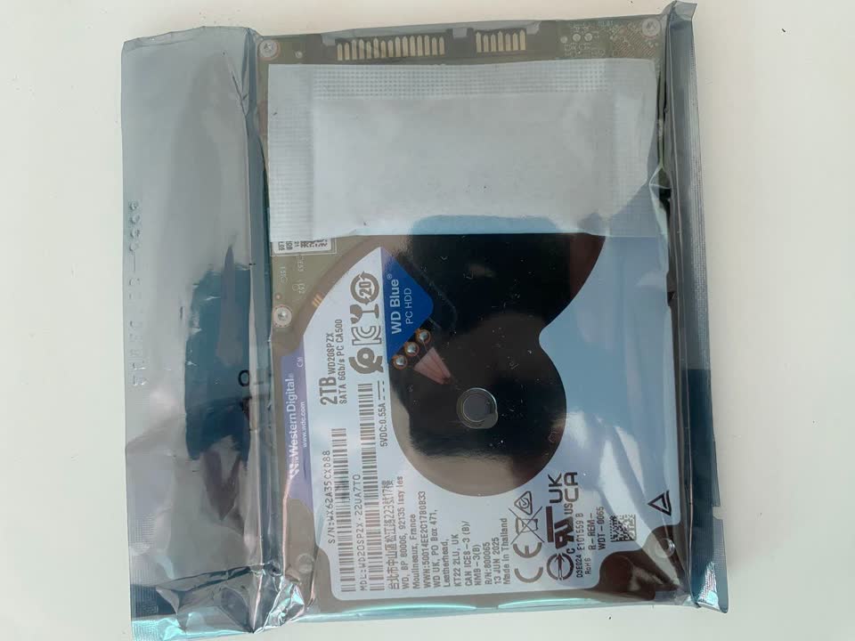 Новый запечатанный жесткий диск HDD WD 2,5 2 tb