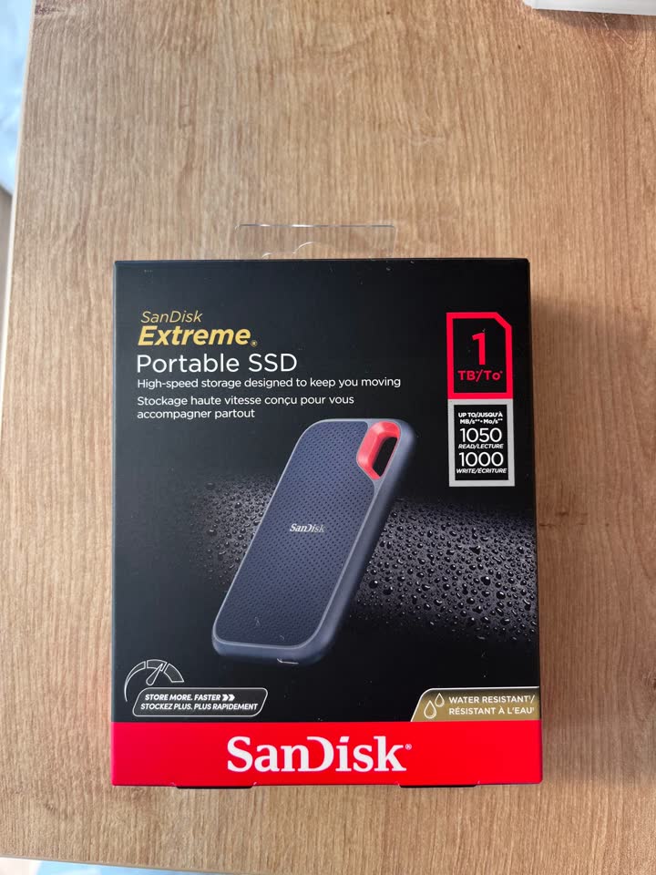 Продам SanDisk Extreme Portable SSD 1TB