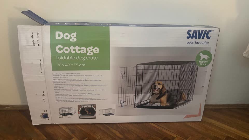 Prodaje se nova sklopiva kavez za psa SAVIC Dog Cottage (Medium)