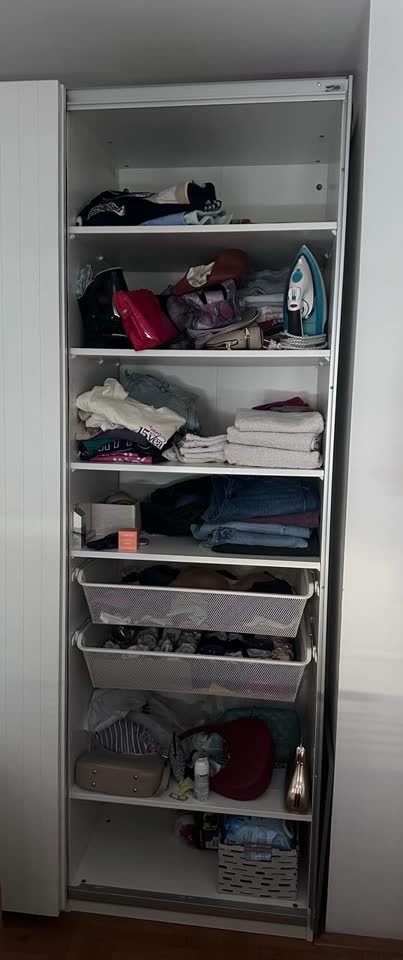 IKEA PAX orman sa kliznim vratima – 147 × 237 × 60 cm