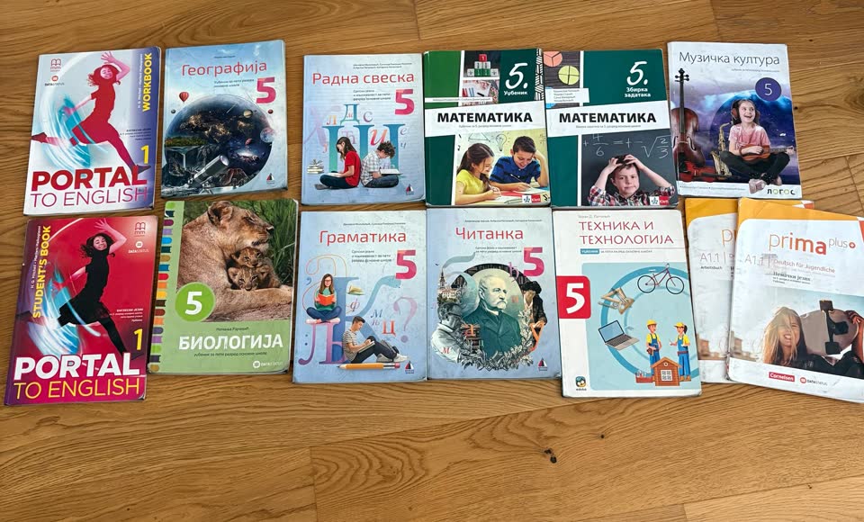 Udžbenici za 5. razred