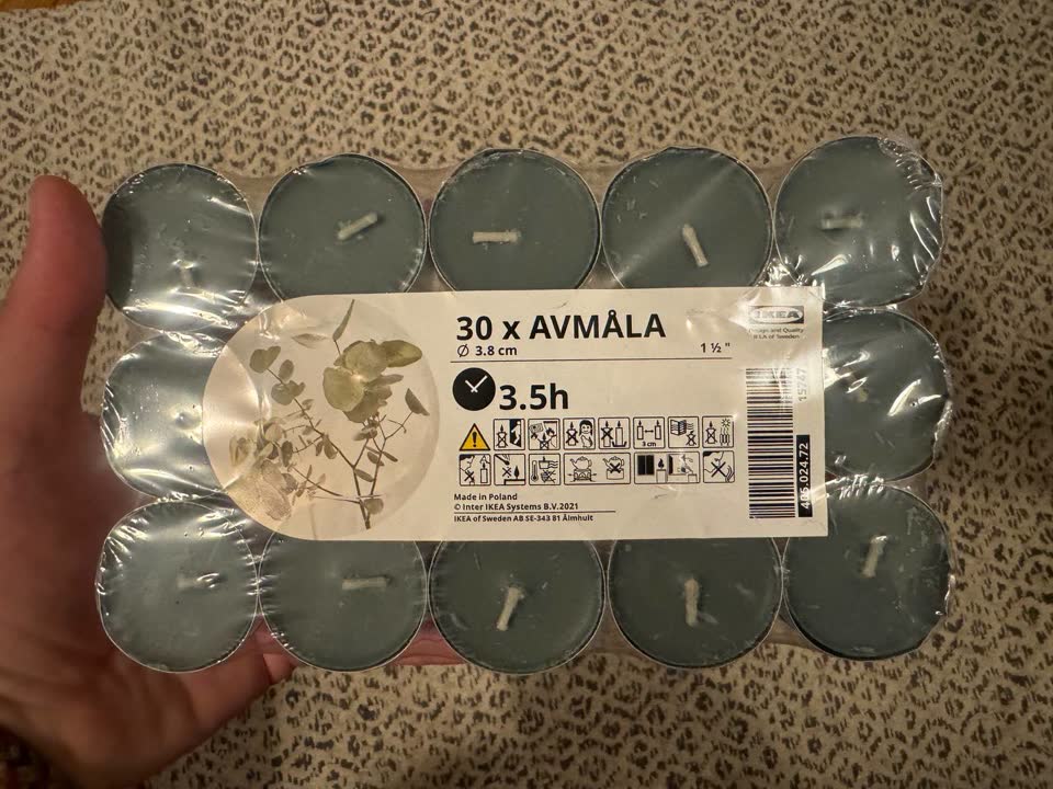 Prodajem sveće iz IKEA