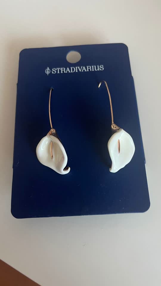 Серьги Stradivarius
