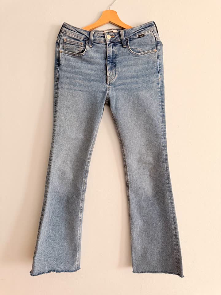 Univerzalne farmerke / lepršave pantalone Zara / nova haljina-slip