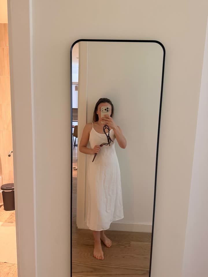 Льняное платье Zara