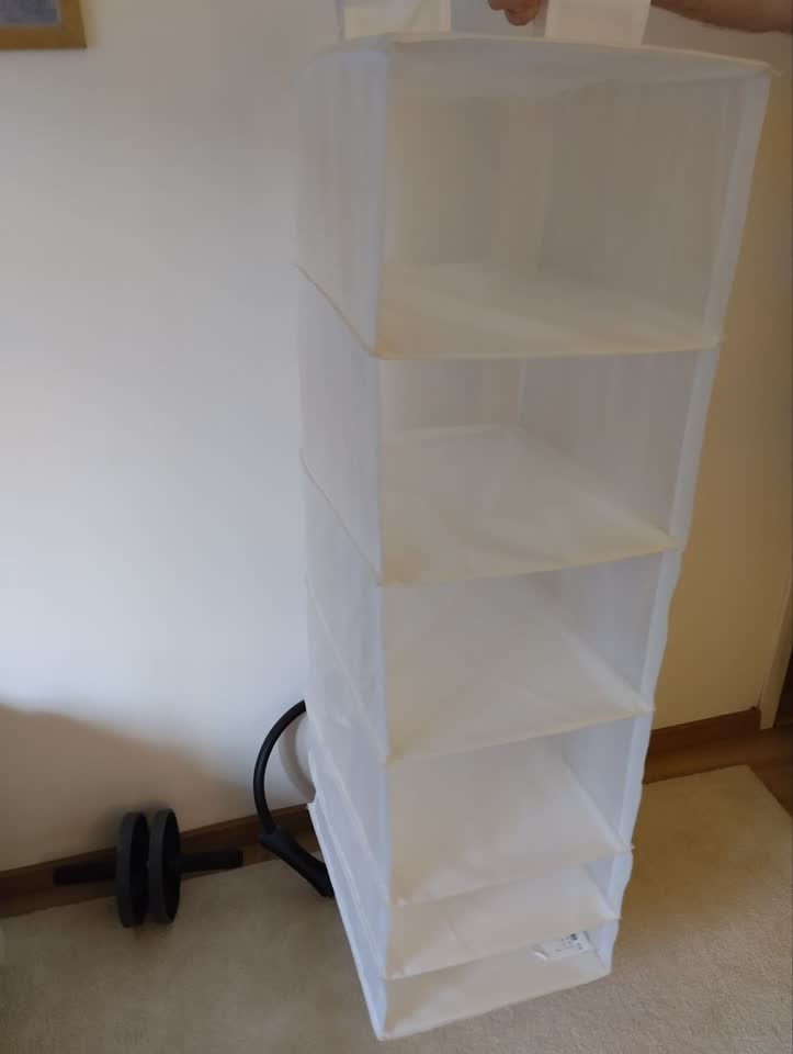 Preklopna IKEA polica-zavesa za ormar