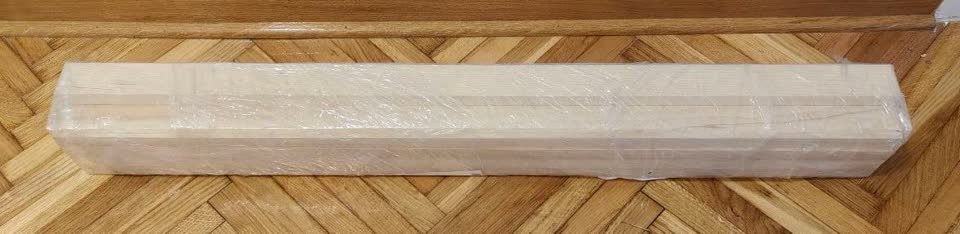 Ламели (доски) 2 см x 4 см x 90 см, 9 шт.