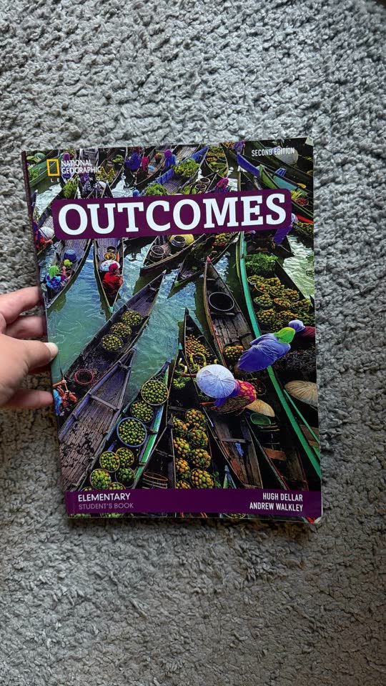 Outcomes elementary книга и рабочая тетрадь