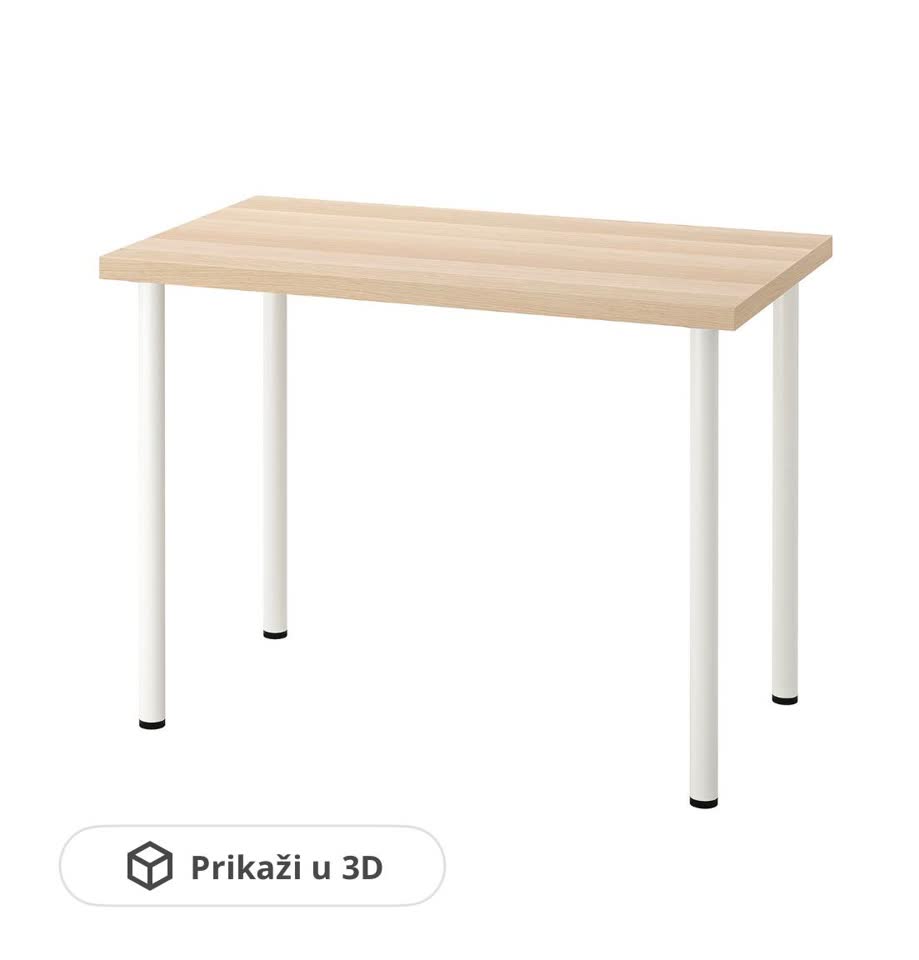 Pločа za zid od plute IKEA FLÖNSA i sto IKEA