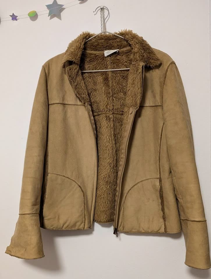 Дубленка Motivi (brown/camel), доступна примерка