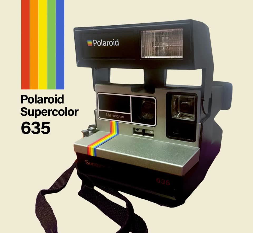 original Polaroid supercolor 635