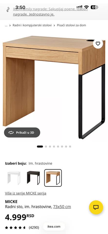 Radni sto IKEA