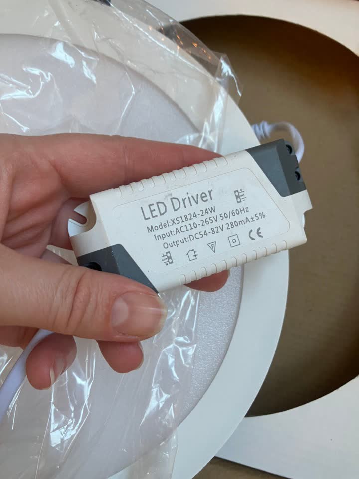 Встраиваемый LED светильник 24W
