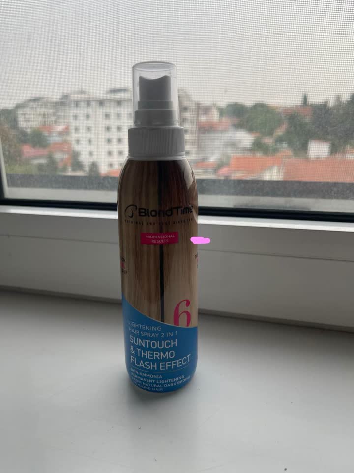 Sprej za posvetljivanje kose u zamenu