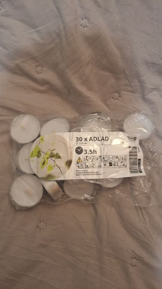 Свечки iz IKEA