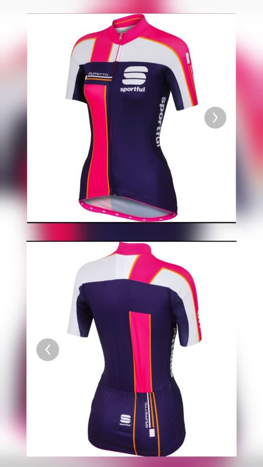 1. Джерси велосипедная женская Sportful Gruppetto Pro, размер L