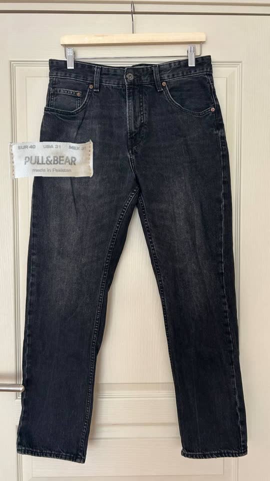 Muške farmerke Pull&Bear straight vintage, veličina 31
