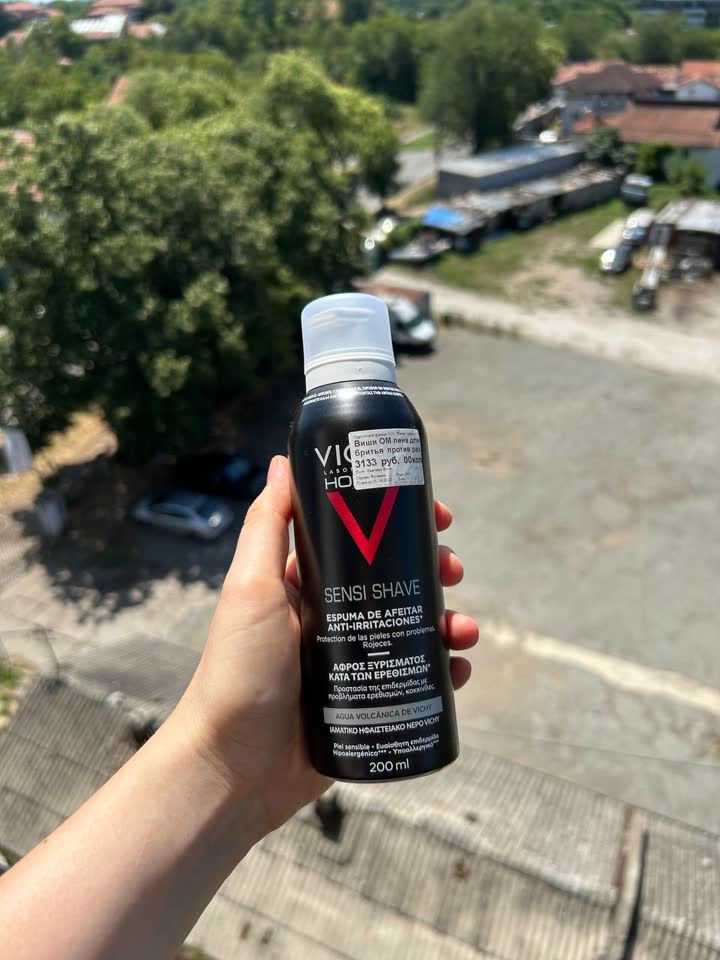 Vichy пена для бритья