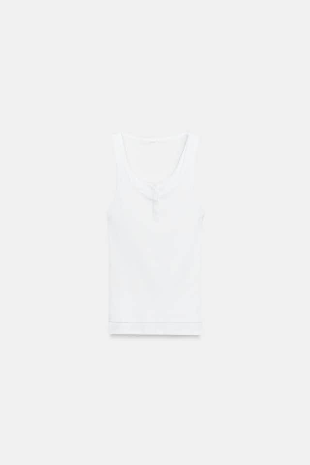 Новая хлопковая майка zara, размер S — 500 динар
