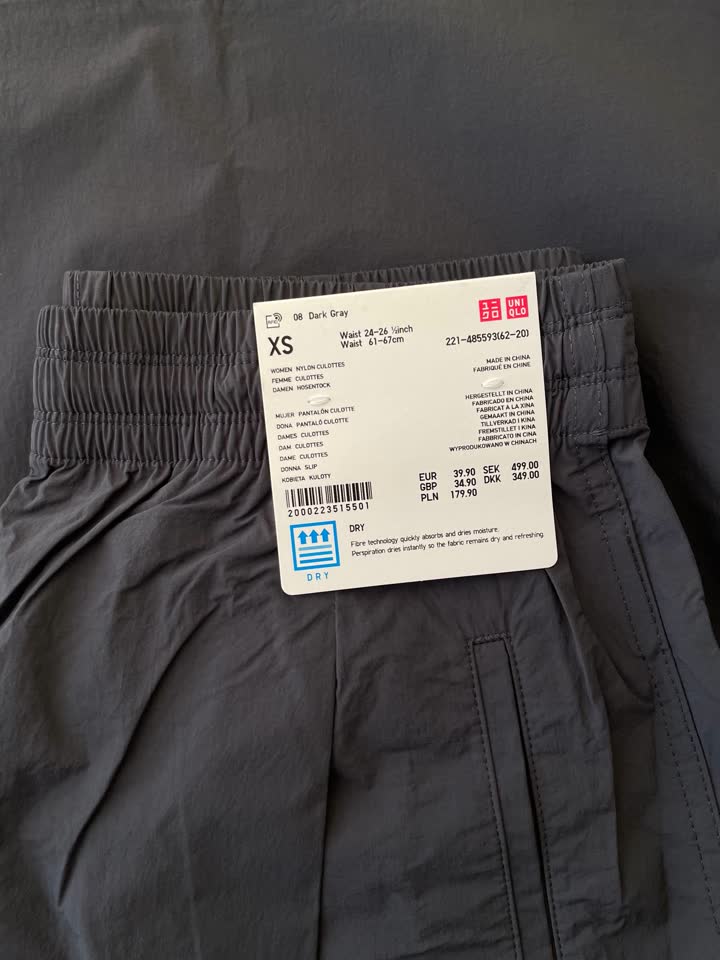 Novi najlonski kuloti Uniqlo