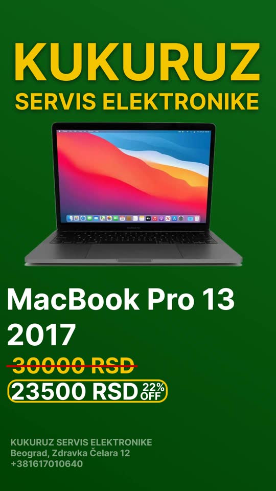 Sniženje cene! MacBook A1708