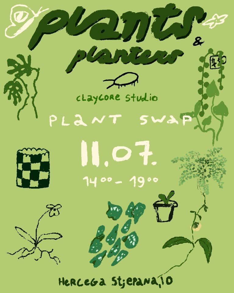 Swap biljaka u studiju claycore