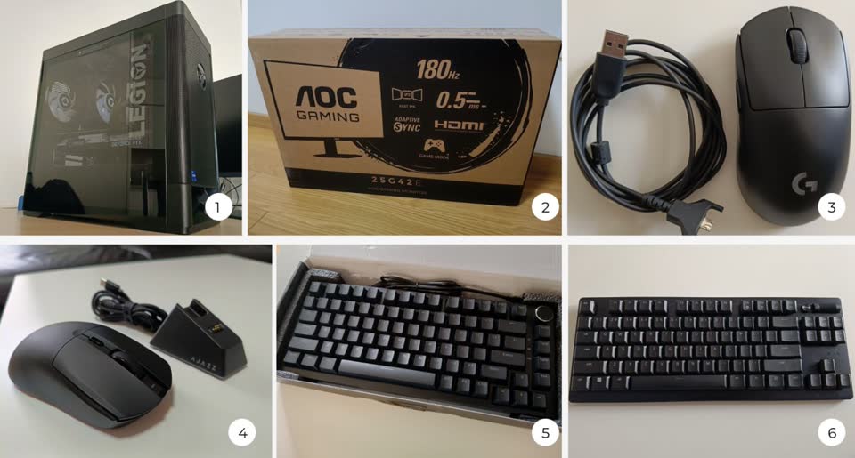 1. Игровой фирменный ПК Legion T5 26IOB6