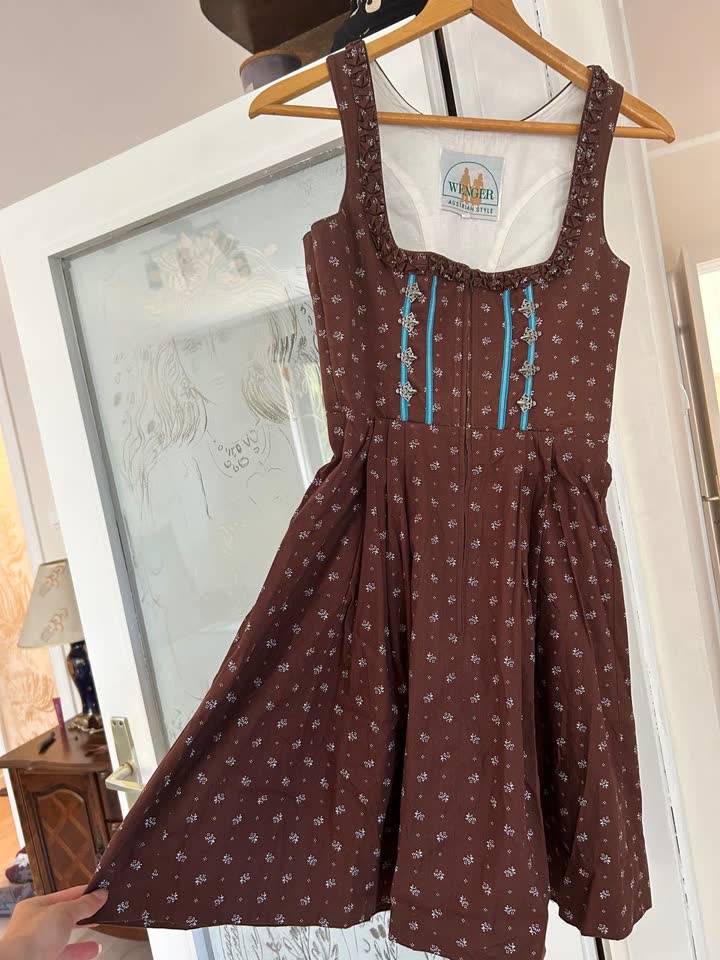 Винтажное платье Austrian style S/M 🦋
