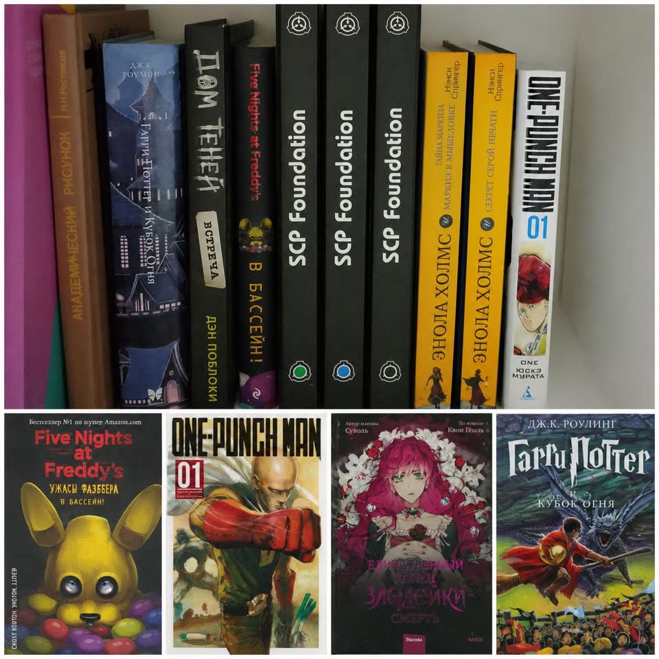 Knjige i manga na ruskom jeziku