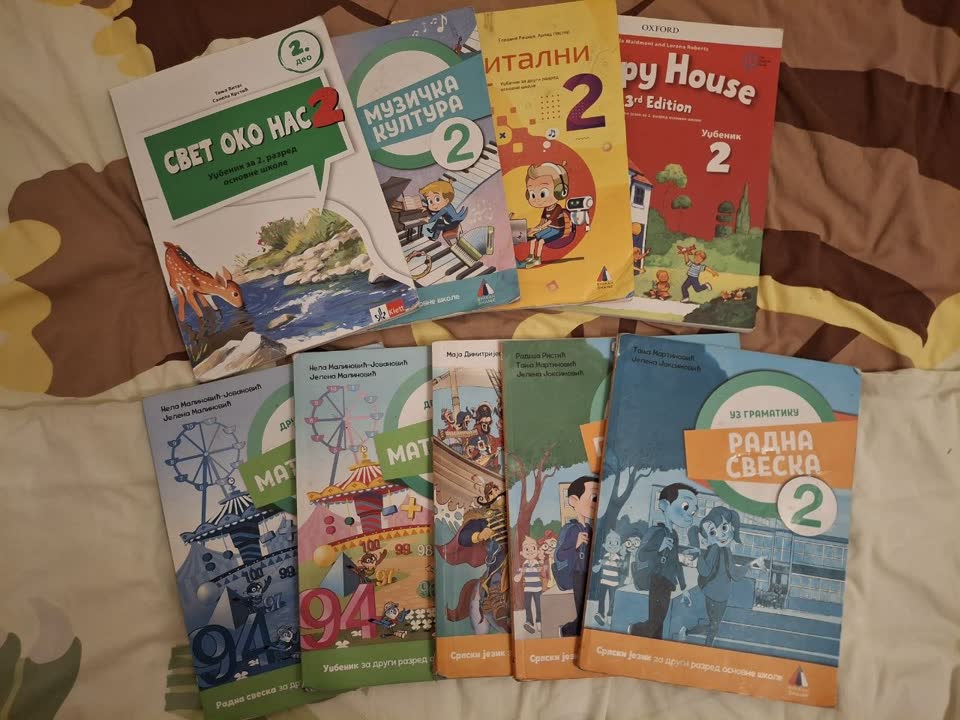Komplet udžbenika za 2. razred