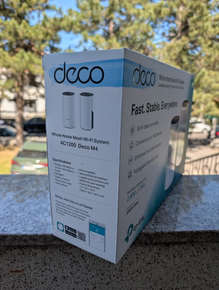 TP-Link Deco M4 (Mesh) AC1200 ruter