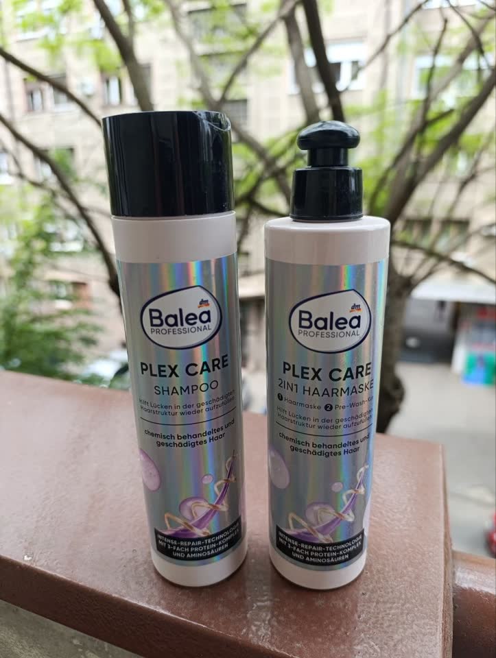 Отдам шампунь и маску для волос Balea Plex Care