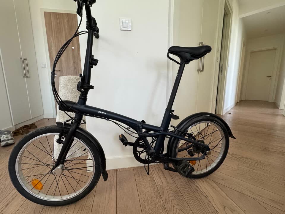 Взрослый складной велосипед BTwin 500 fold
