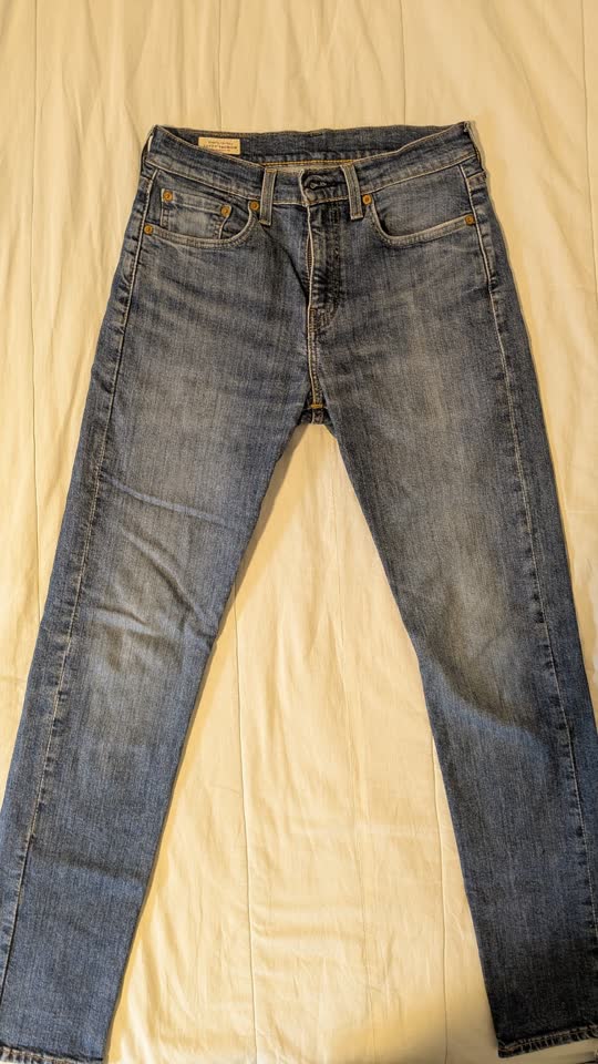 Джинсы синие Levi's 502 W29 L32