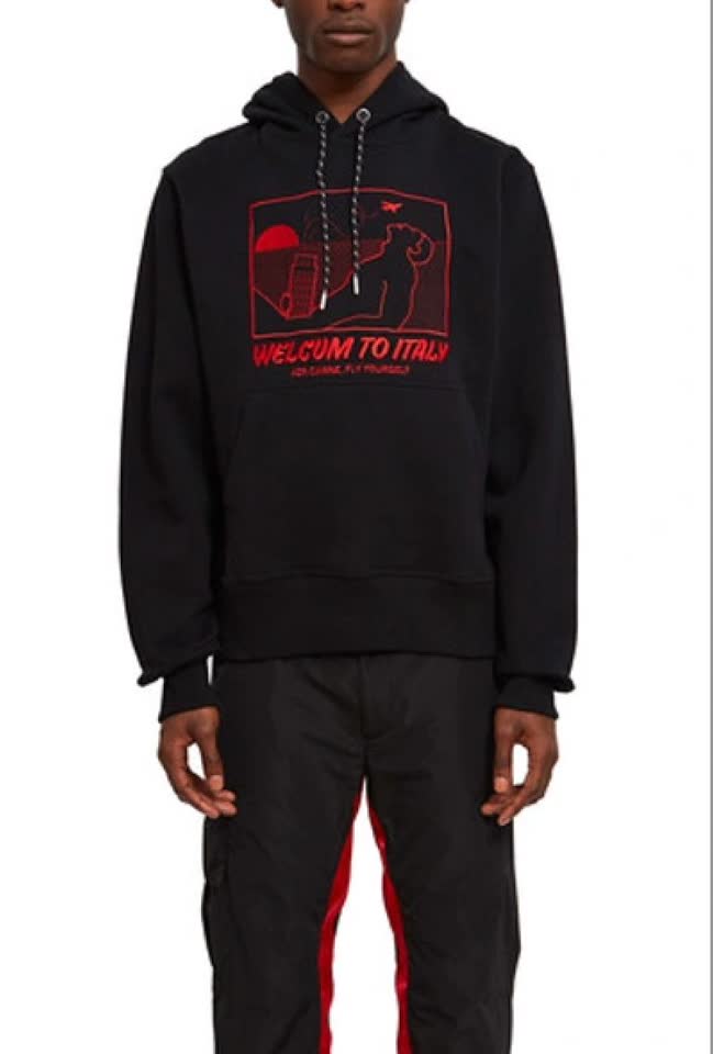 Carne Bollente welcum to italy hoodie