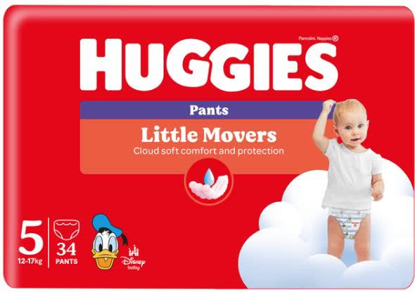Памперсы Huggies Little Movers 12-17 кг
