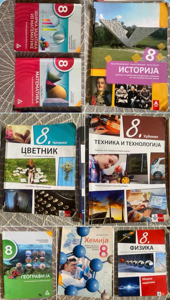 Prodajem 8 razred Vračar