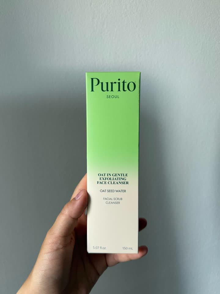 Отшелушивающее средство против черных точек Purito Oat In Gentle Exfoliating Face Cleanser