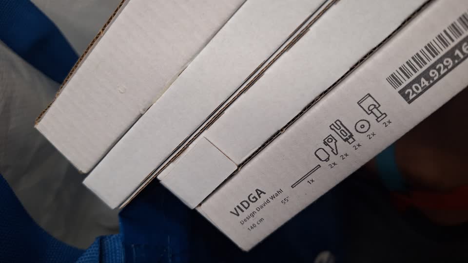 Крепление рейл одноканальный для гардин IKEA VIDGA