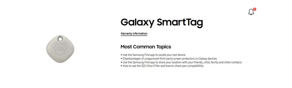 Galaxy SmartTag prvog generacije
