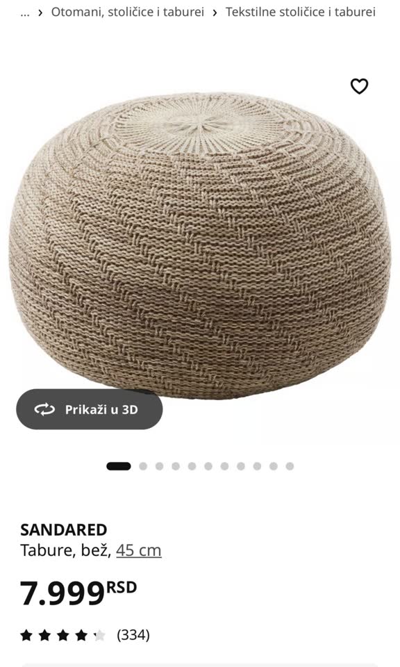 Prodajem puf
