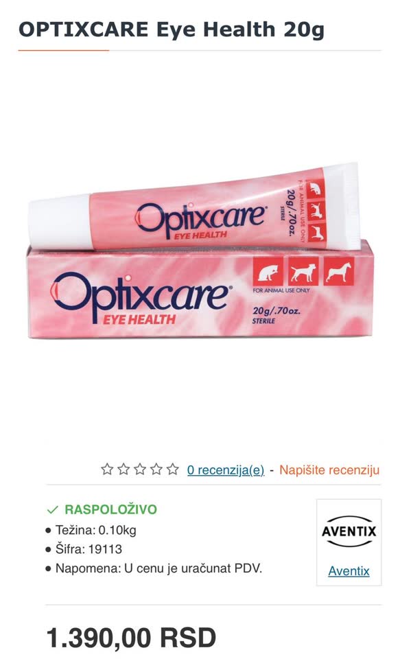 Optixcare eye health