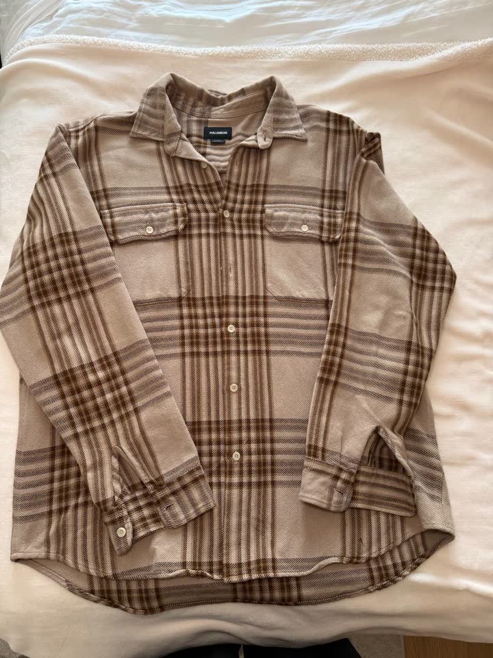 Рубашка мужская PULL&BEAR