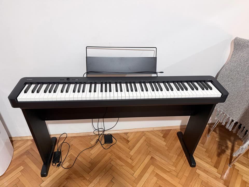 Продаю цифровое фортепиано Casio CDP-S110 + стойка + педаль