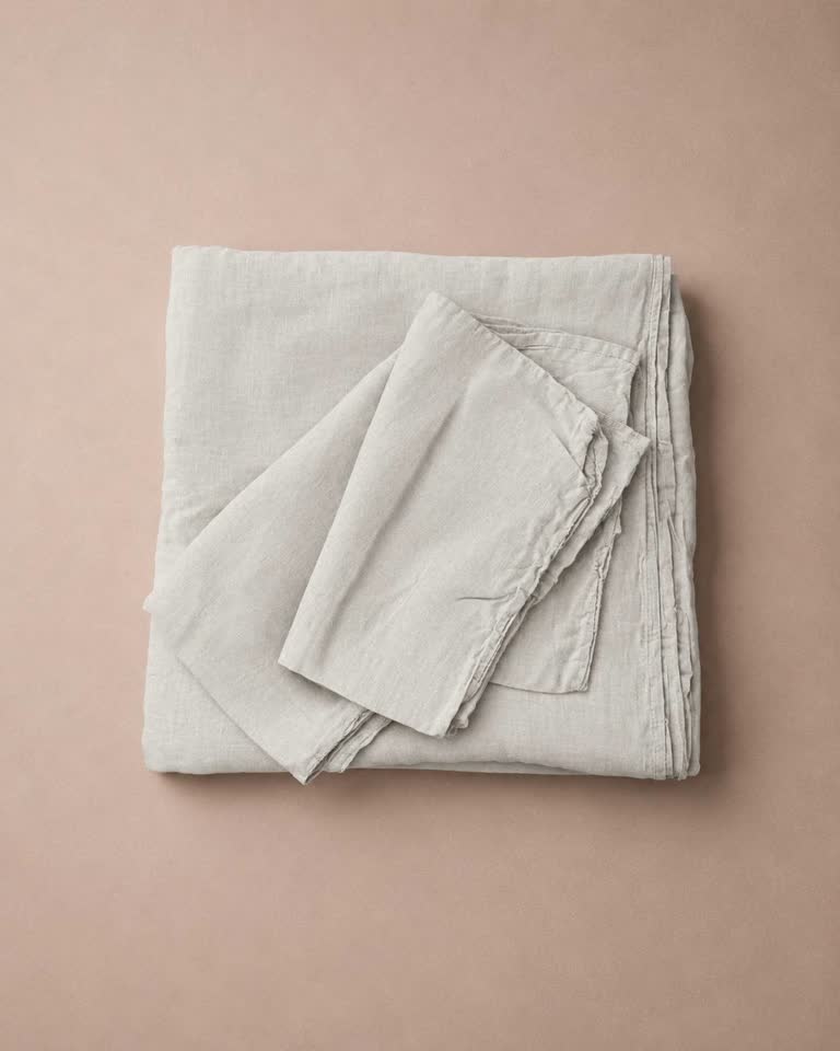 Постельное белье рустик изо льна Zara Home
