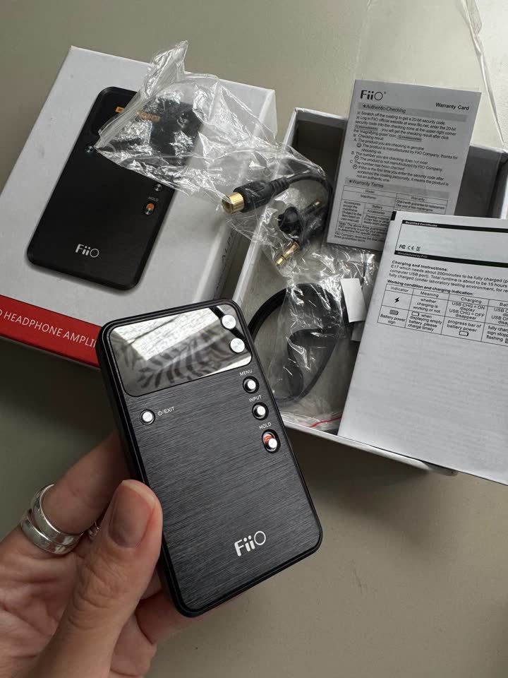 Портативный усилитель для наушников FiiO E17 Alpen USB DAC